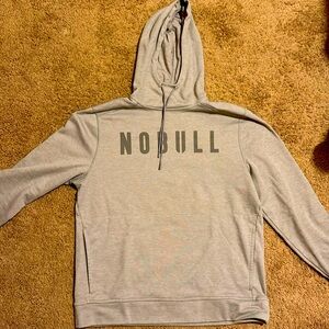 NOBULL Grey Hoodie Size Large